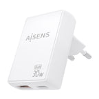 AISENS ASCH-30W2P074-W cargador de dispositivo móvil Cámara digital, Teléfono móvil, Portátil, Smartphone, Tableta, Universal Corriente alterna Carga rápida Interior (3)