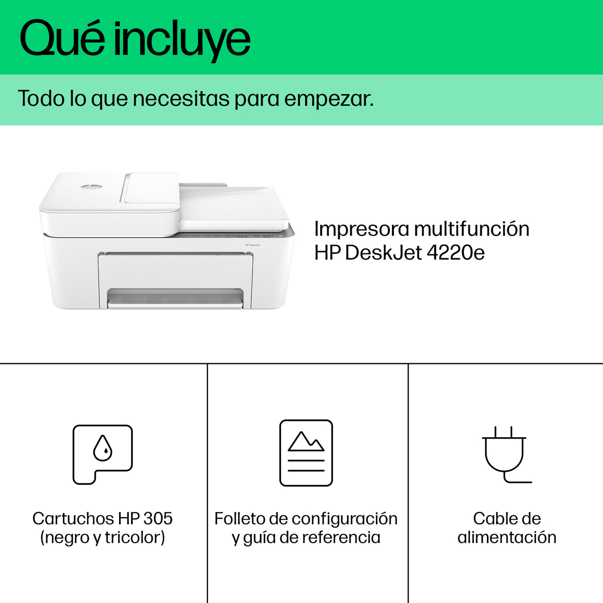 HP DeskJet 4220e All-in-One Printer Inyección de tinta térmica A4 4800 x 1200 DPI 8,5 ppm Wifi (6)