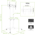 Techly ICA-TR6 soporte para TV 165,1 cm (65") Negro (3)