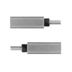 Axagon RUCM-AFA cambiador de género para cable USB type C USB type A Metálico (8)