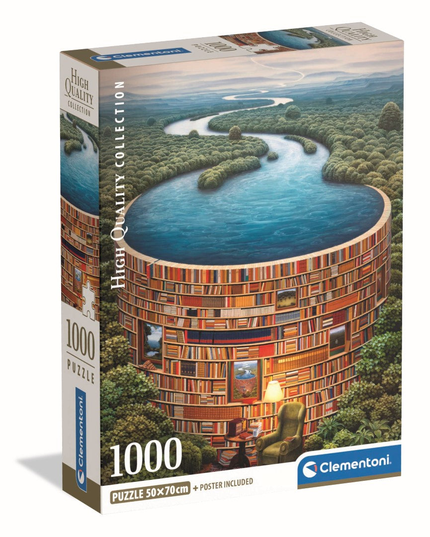 Clementoni 1000 pcs. CB High Quality Collection Bibliodame