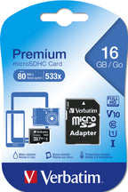 Verbatim Premium 16 GB MicroSDHC Clase 10 (4)
