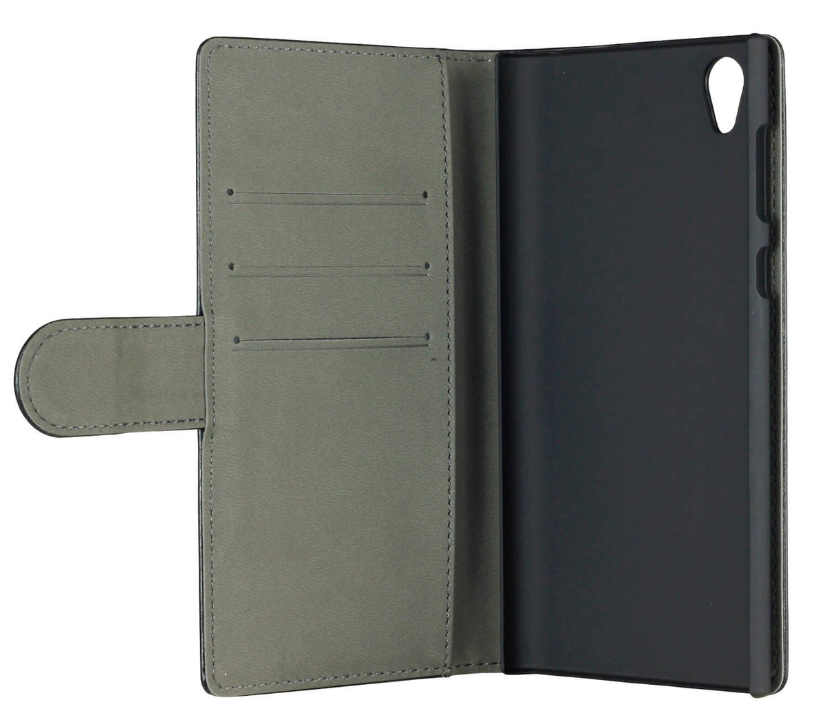 Gear 658682 funda para teléfono móvil 14 cm (5.5") Funda cartera Negro (3)