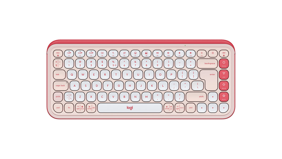 Logitech POP Icon Keys teclado Universal Bluetooth QWERTY Internacional de EE.UU. Rosa (2)
