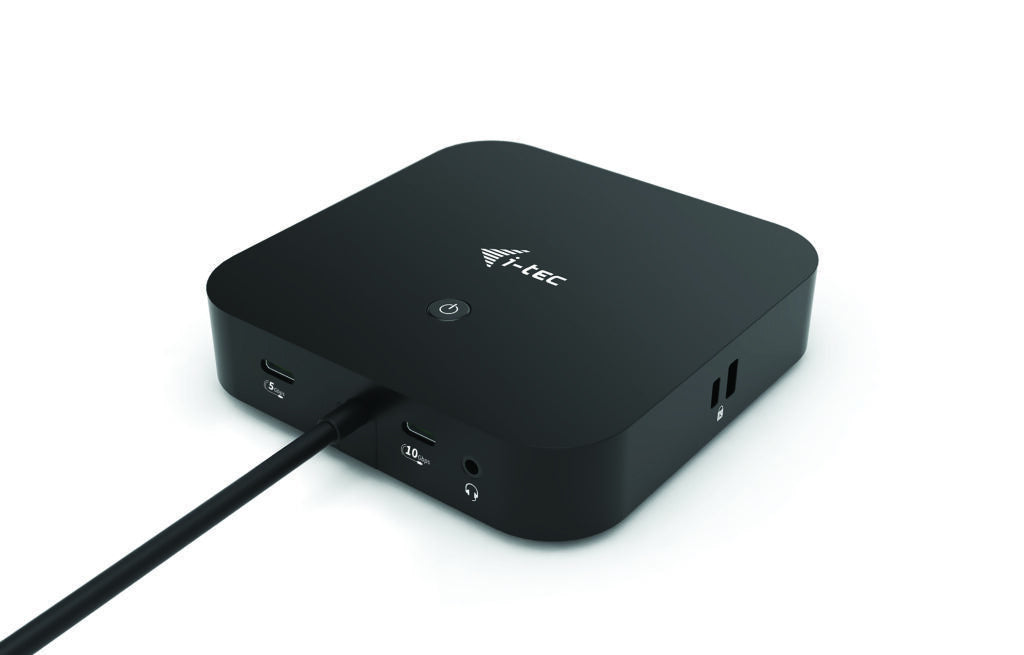 i-tec C31HDMIDPDOCKPD100 base para portátil y replicador de puertos Alámbrico USB 3.2 Gen 1 (3.1 Gen 1) Type-C Negro (2)