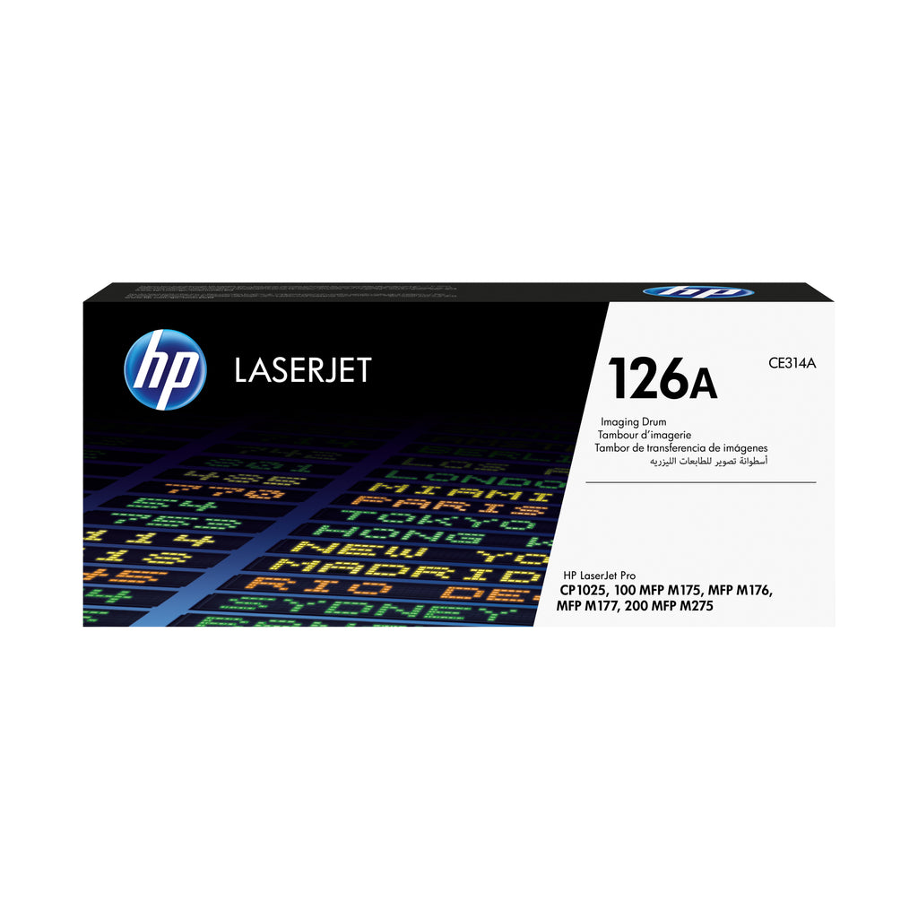 HP 126A LaserJet Imaging Drum cartucho de tóner 1 pieza(s) Original Negro, Cian, Magenta, Amarillo (2)