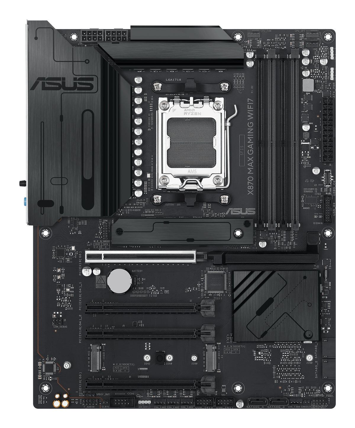 ASUS X870 MAX GAMING WIFI7 AMD X870 Zócalo AM5 ATX (4)