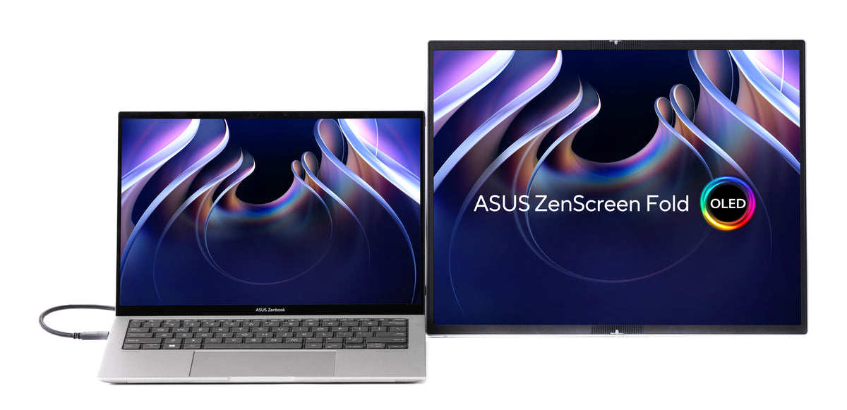 ASUS ZenScreen Fold OLED MQ17QH pantalla para PC 43,9 cm (17.3") 2560 x 1920 Pixeles Quad HD Plata (5)