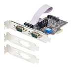 StarTech.com 2S232422485-PC-CARD tarjeta y adaptador de interfaz Interno