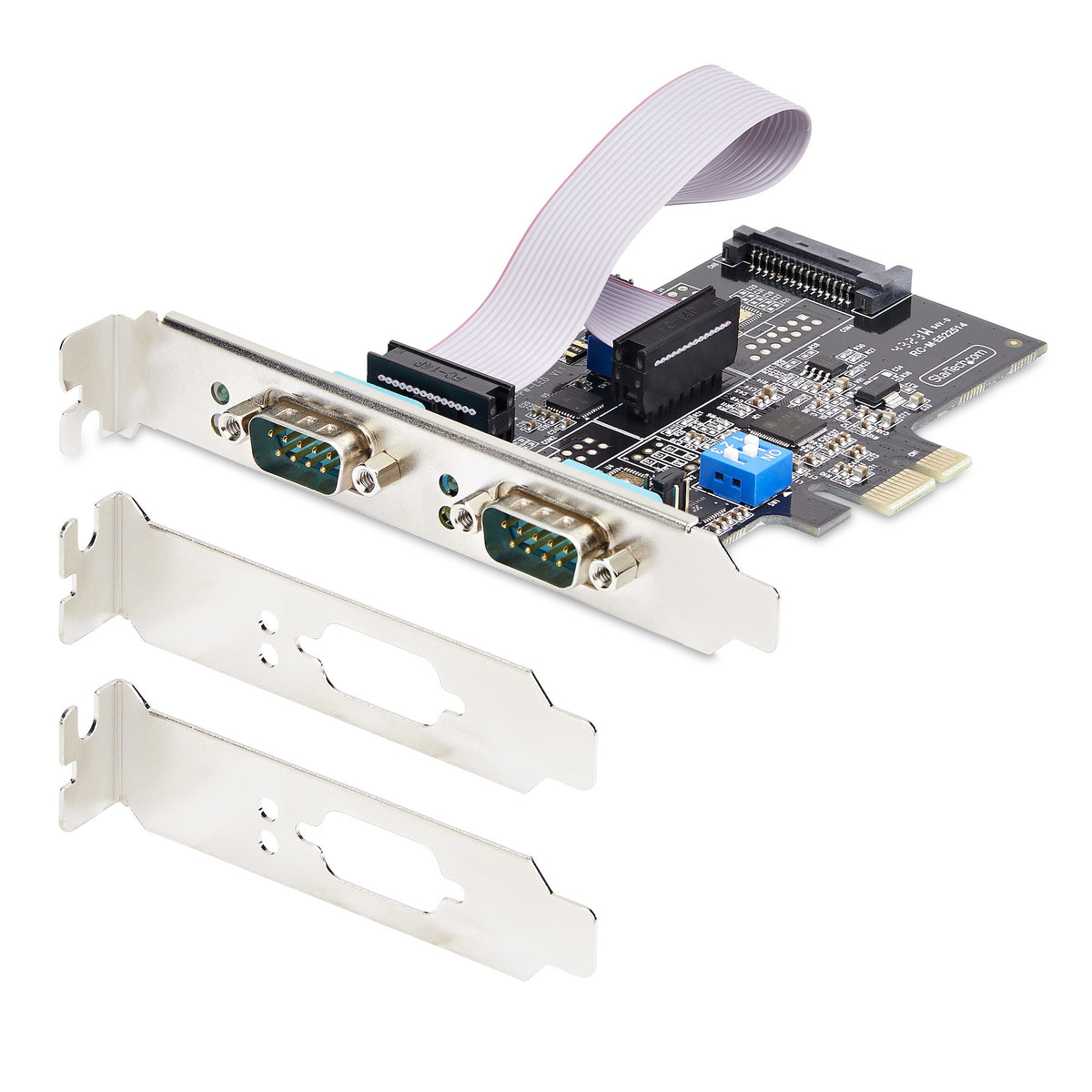 StarTech.com 2S232422485-PC-CARD tarjeta y adaptador de interfaz Interno