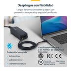 StarTech.com 1140LE-USB-C-CHARGER adaptador e inversor de corriente Interior Negro (7)