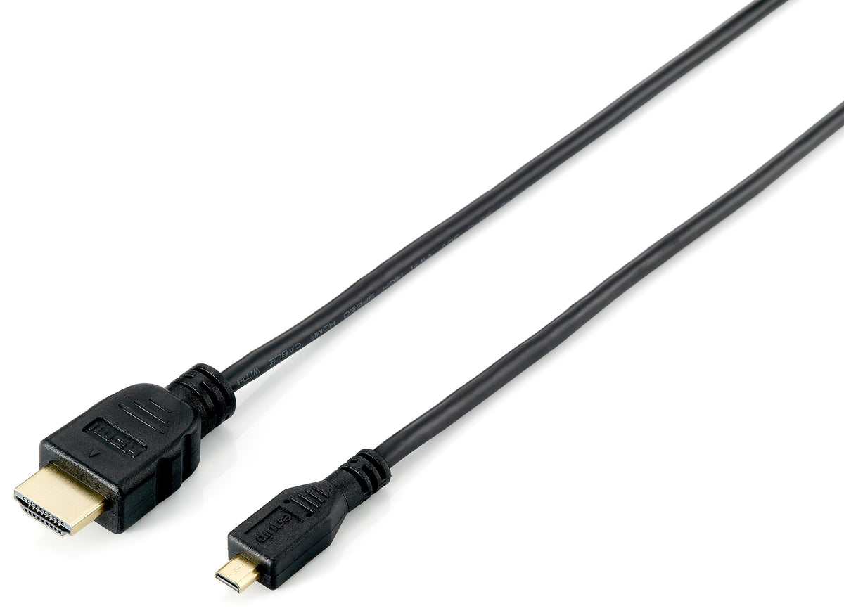 Equip 119308 cable HDMI 2 m HDMI tipo A (Estándar) HDMI tipo D (Micro) Negro (2)
