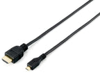 Equip 119309 cable HDMI 1 m HDMI tipo A (Estándar) HDMI tipo D (Micro) Negro (2)