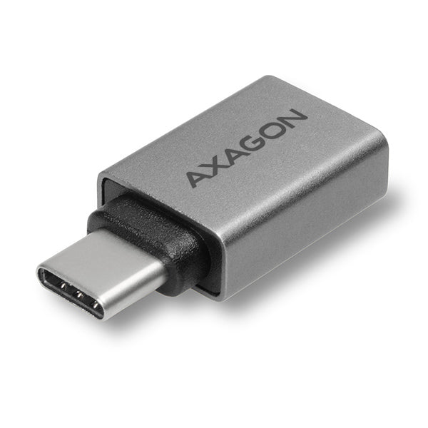 Axagon RUCM-AFA cambiador de género para cable USB type C USB type A Metálico (2)