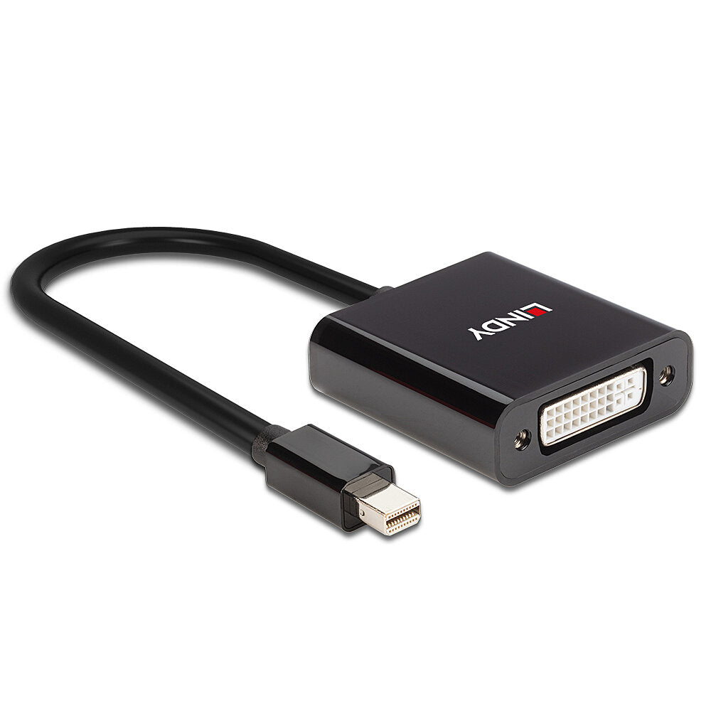 Lindy 41736 cambiador de género para cable Mini DisplayPort DVI-D Negro (4)
