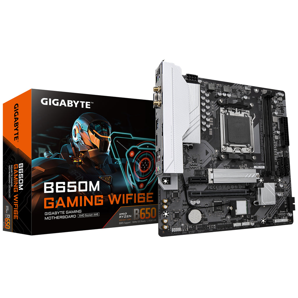 GIGABYTE B650M GAMING WIFI6E placa base AMD B650 Zócalo AM5 micro ATX (2)