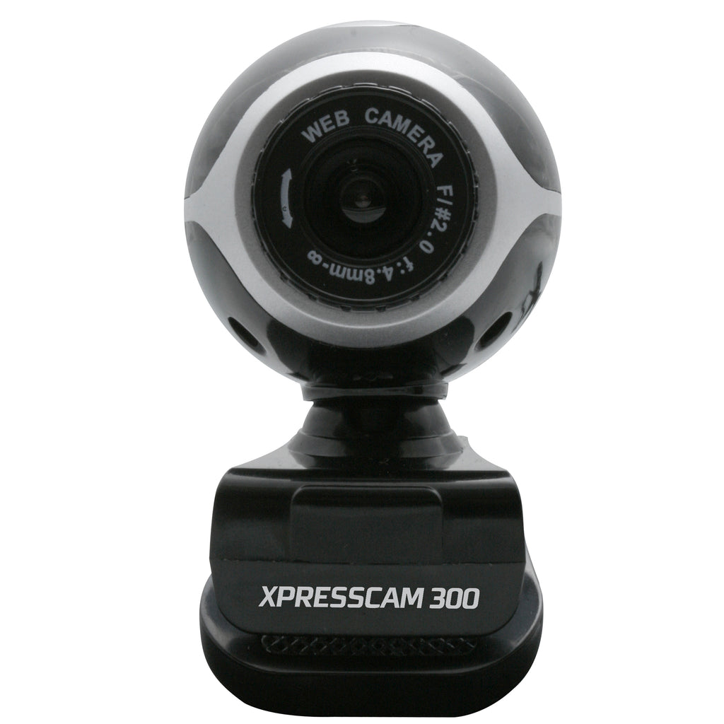 NGS Xpresscam300 cámara web 8 MP 1920 x 1080 Pixeles USB 2.0 Negro, Plata (3)
