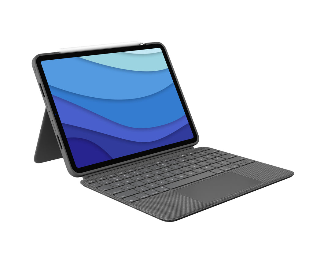 Logitech Combo Touch QWERTZ Alemán Smart Connector Gris (3)