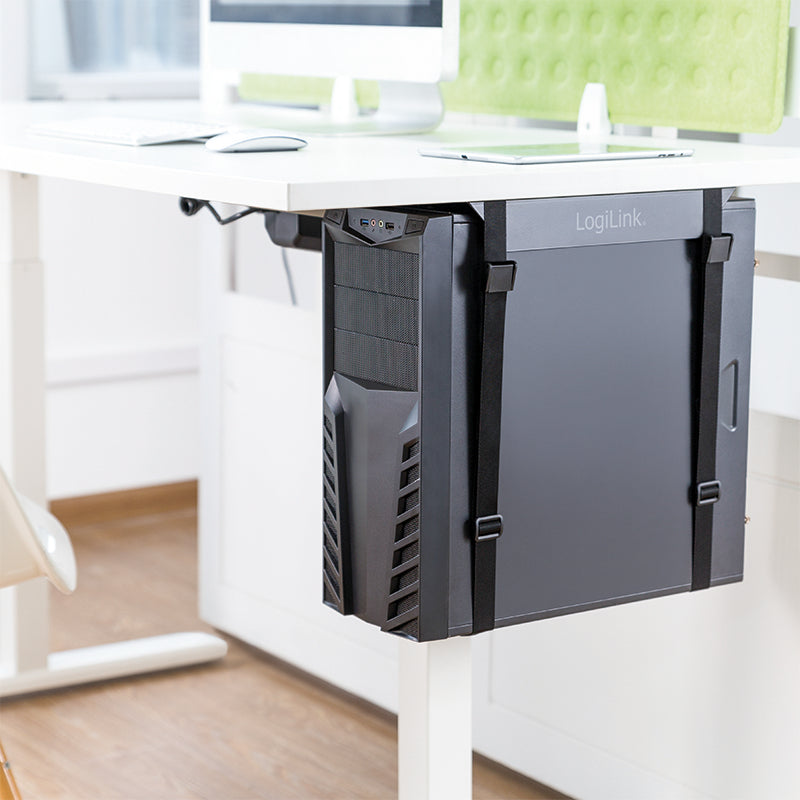 LogiLink EO0009 soporte de CPU Negro