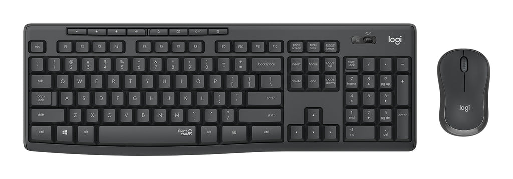 Logitech 920-009796 teclado Ratón incluido Oficina RF inalámbrico QWERTZ Suizo Grafito (5)