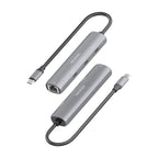 AISENS ASUC-4P041-GR base para portátil y replicador de puertos Alámbrico USB 3.2 Gen 1 (3.1 Gen 1) Type-C (4)