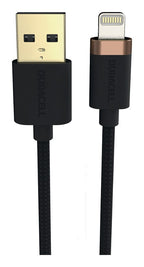 Duracell USB7012A cable de conector Lightning 1 m Negro (2)
