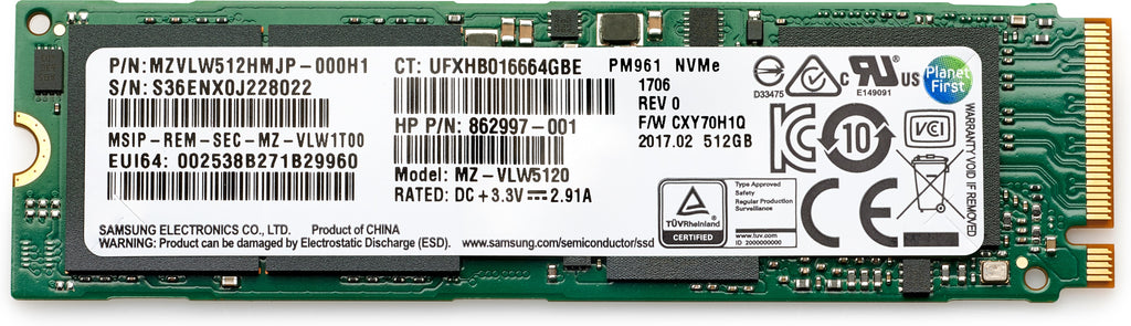 HP 1TB PCIe 4x4 NVMe TLC SSD M.2 PCI Express 4.0 (2)