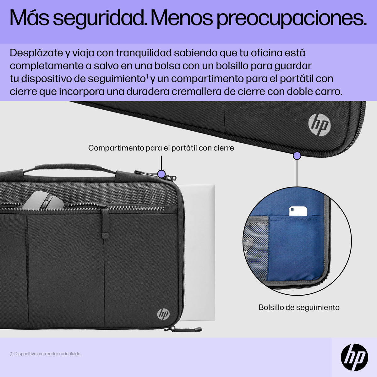 HP Renew Executive 14.1 Laptop Sleeve 35,8 cm (14.1") Negro (7)