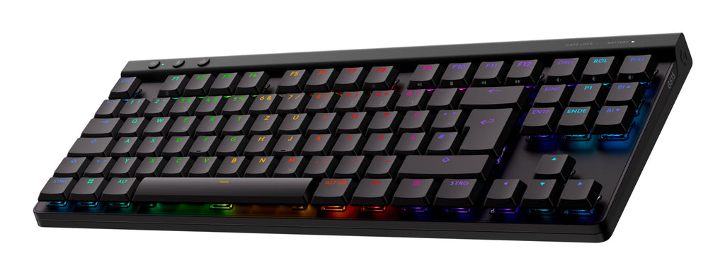 Logitech G515 teclado Juego RF Wireless + Bluetooth QWERTZ Checa Negro (4)