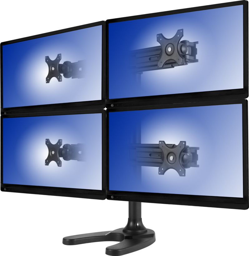 Soporte ARTICONA Quad LCD negro 738370