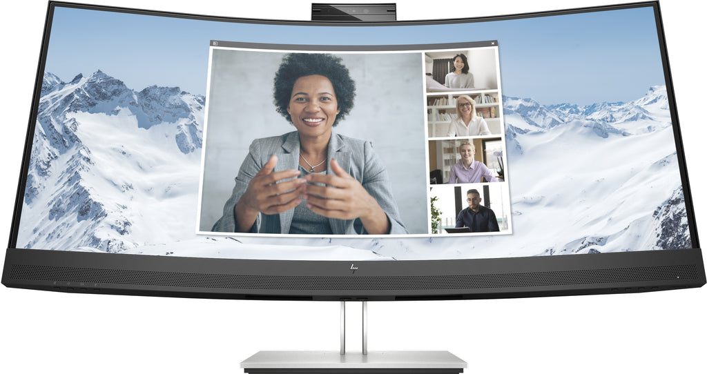 HP E34m G4 WQHD Curved USB-C Conferencing Monitor pantalla para PC 86,4 cm (34") 3440 x 1440 Pixeles Wide Quad HD LCD Negro (2)