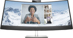 HP E34m G4 WQHD Curved USB-C Conferencing Monitor pantalla para PC 86,4 cm (34") 3440 x 1440 Pixeles Wide Quad HD LCD Negro (2)