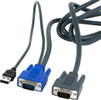 Cable Kvm Articona Vga USB, 1,8 M (2)