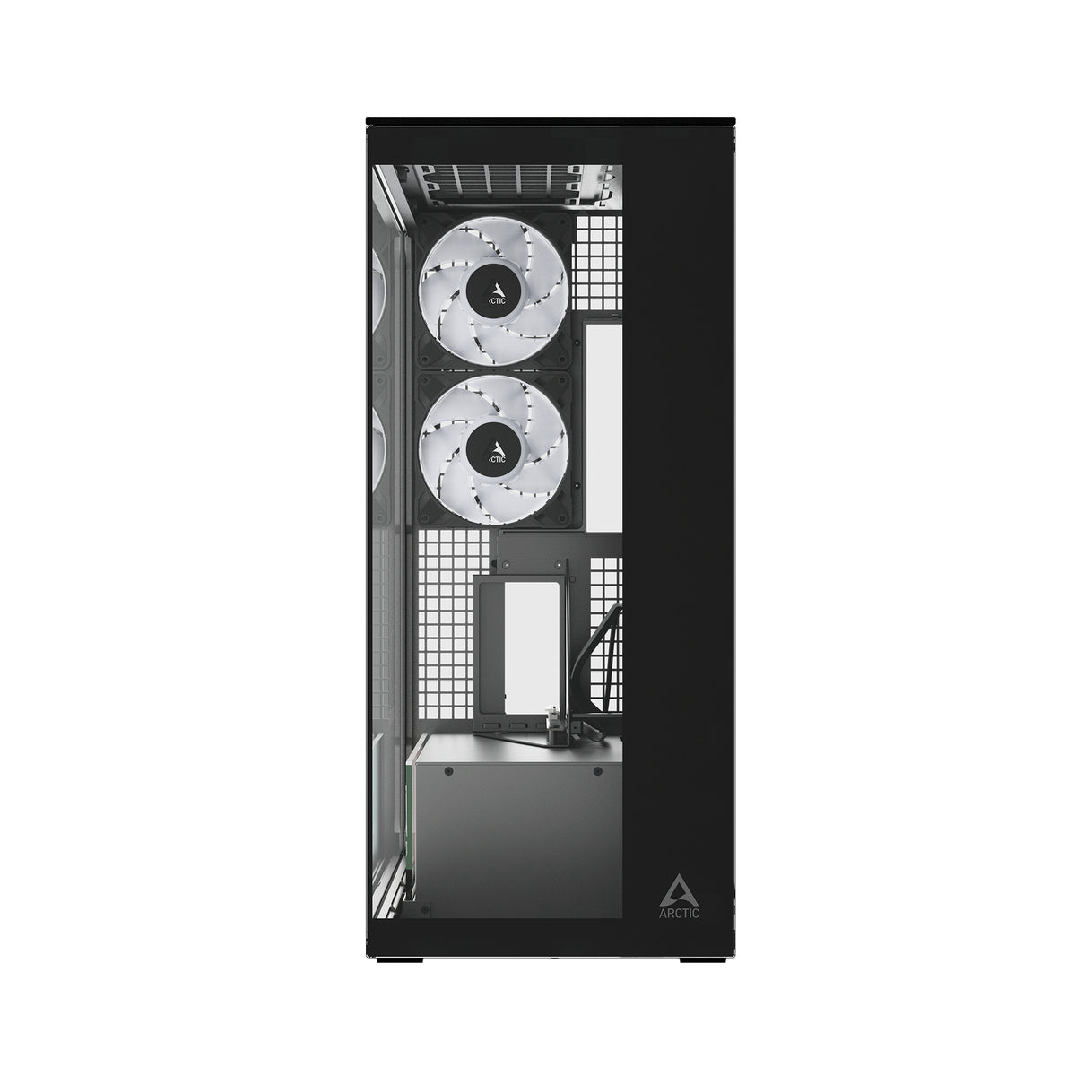 ARCTIC Xtender VG Black (Clear Glass) Negro, Transparente (6)