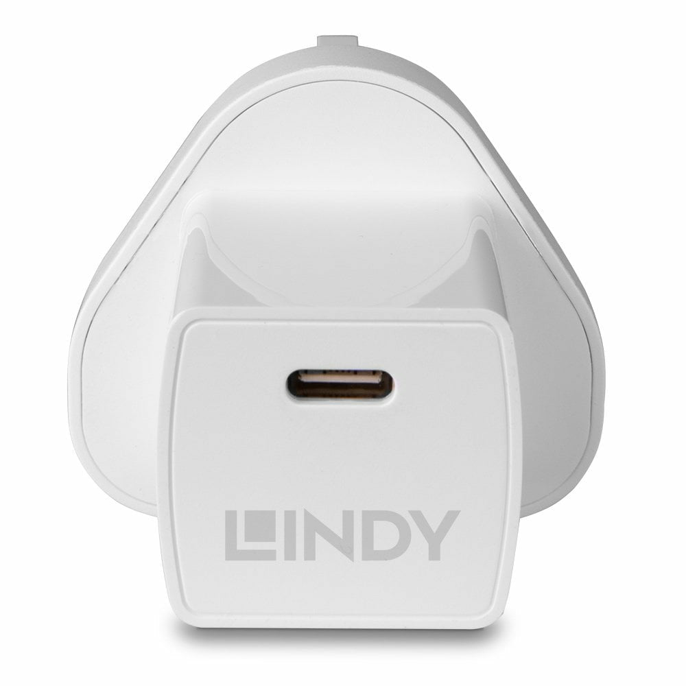 Lindy 73411 cargador de dispositivo móvil Universal Blanco Corriente alterna Carga rápida Interior (3)