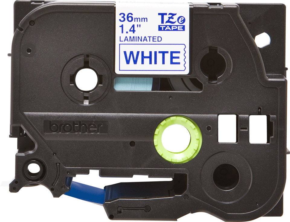Brother TZE-263 cinta para impresora de etiquetas Azul sobre blanco (4)