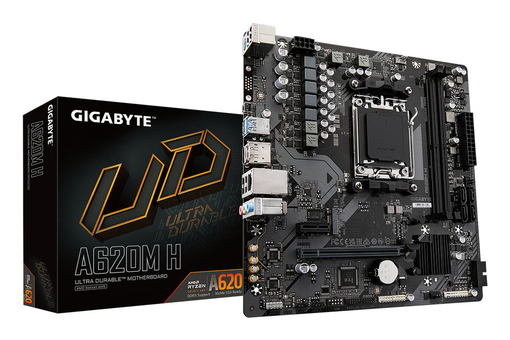 GIGABYTE A620M H placa base AMD A620 Zócalo AM5 micro ATX (2)