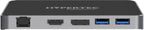 Hypertec ProDock HYP-USBCPD-E4 base para portátil y replicador de puertos Alámbrico USB 3.2 Gen 1 (3.1 Gen 1) Type-C Plata (2)