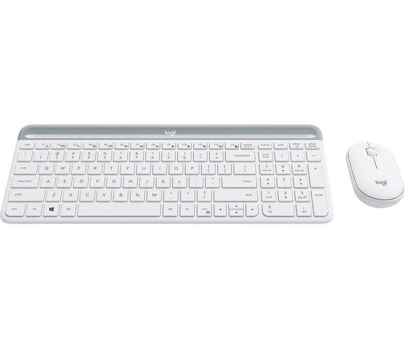 Logitech 920-009201 teclado Ratón incluido Universal RF inalámbrico QWERTY Nórdico Blanco (6)