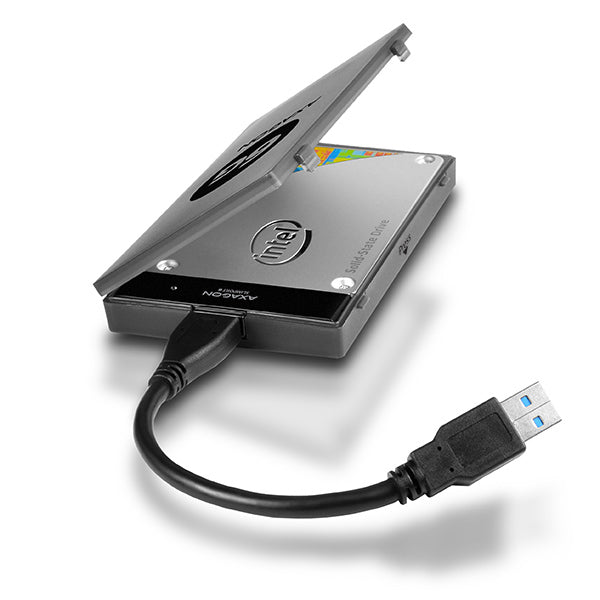 Axagon ADSA-1S6 caja para disco duro externo Carcasa de disco duro/SSD Negro 2.5" (2)