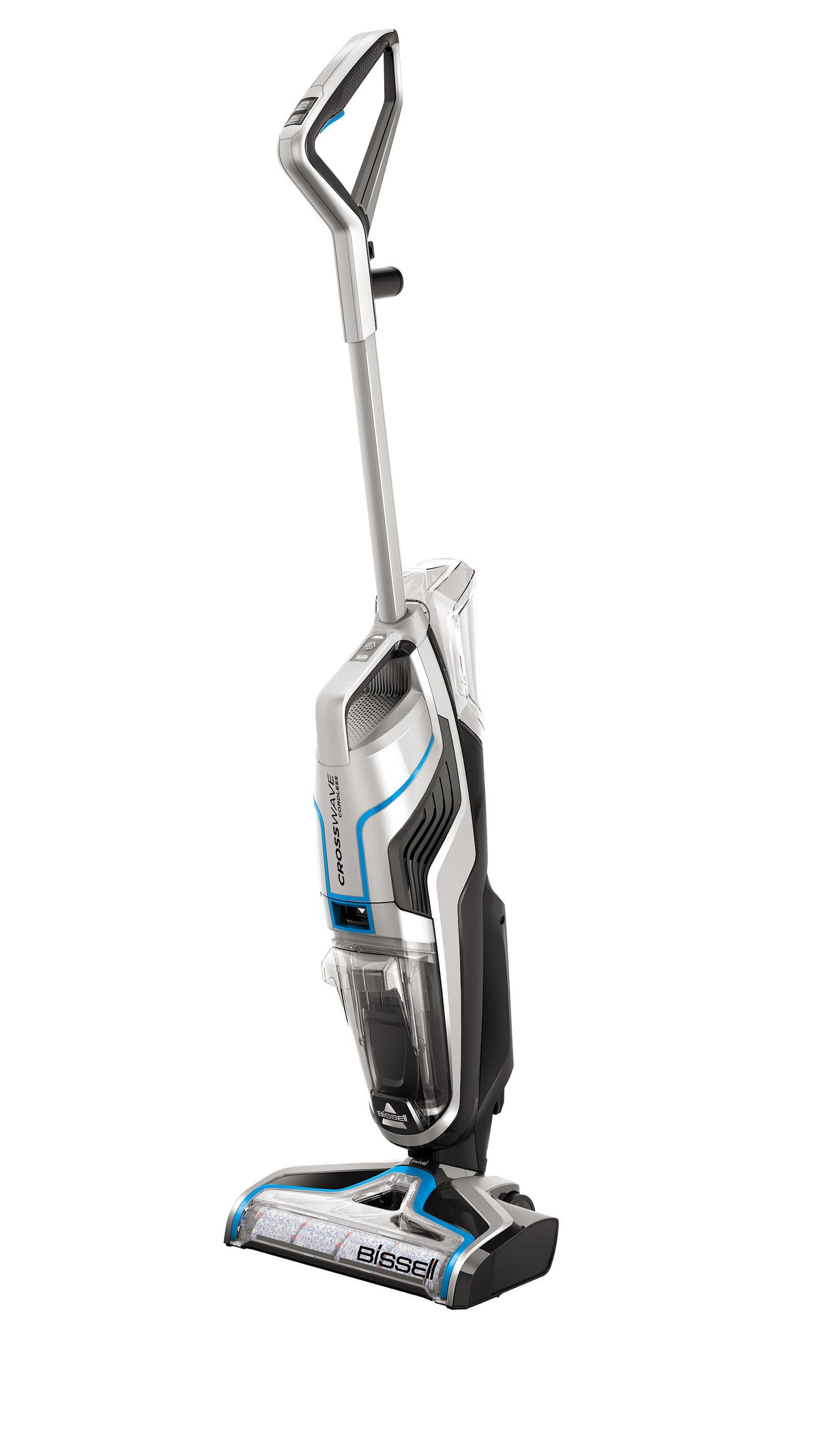 Bissell 2582Q aspiradora de pie y escoba eléctrica Aspiradora vertical Batería Seca y húmeda Sin bolsa 250 W Negro, Azul, Plata