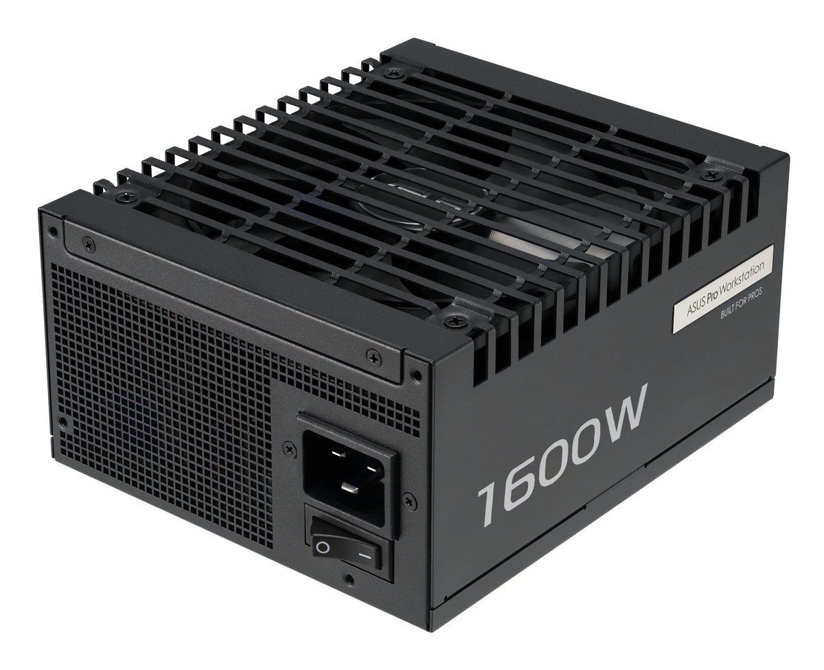 ASUS Pro WS 1600W Platinum unidad de fuente de alimentación 20+4 pin ATX ATX Negro (8)