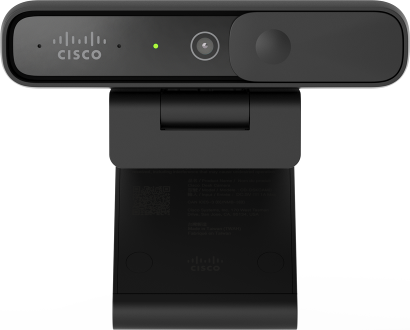 Cámara Cisco Desk 1080p Carbon Black