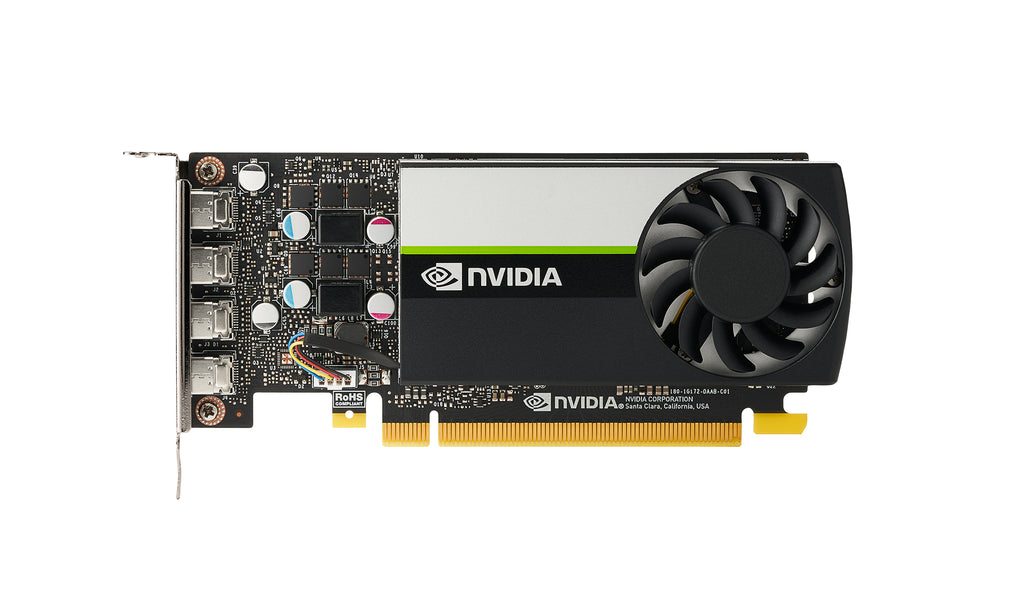 HP NVIDIA Quadro T1000 4GB 4mDP Graphics GDDR6 (2)