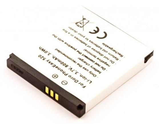 CoreParts MBXMISC0055 recambio del teléfono móvil Batería Negro (2)