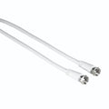 Hama 00205037 cable coaxial 1,5 m F Blanco