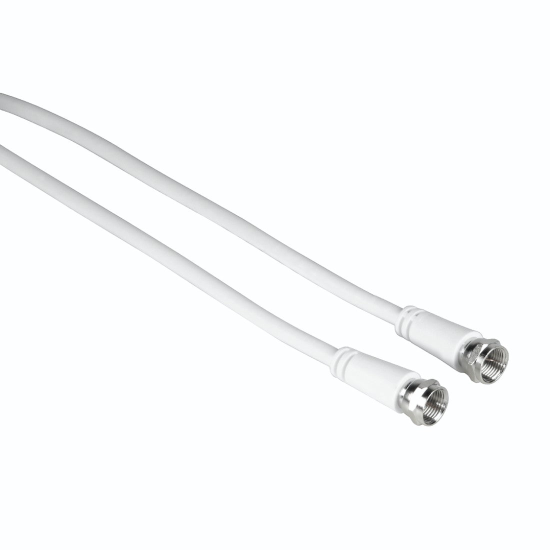 Hama 00205037 cable coaxial 1,5 m F Blanco