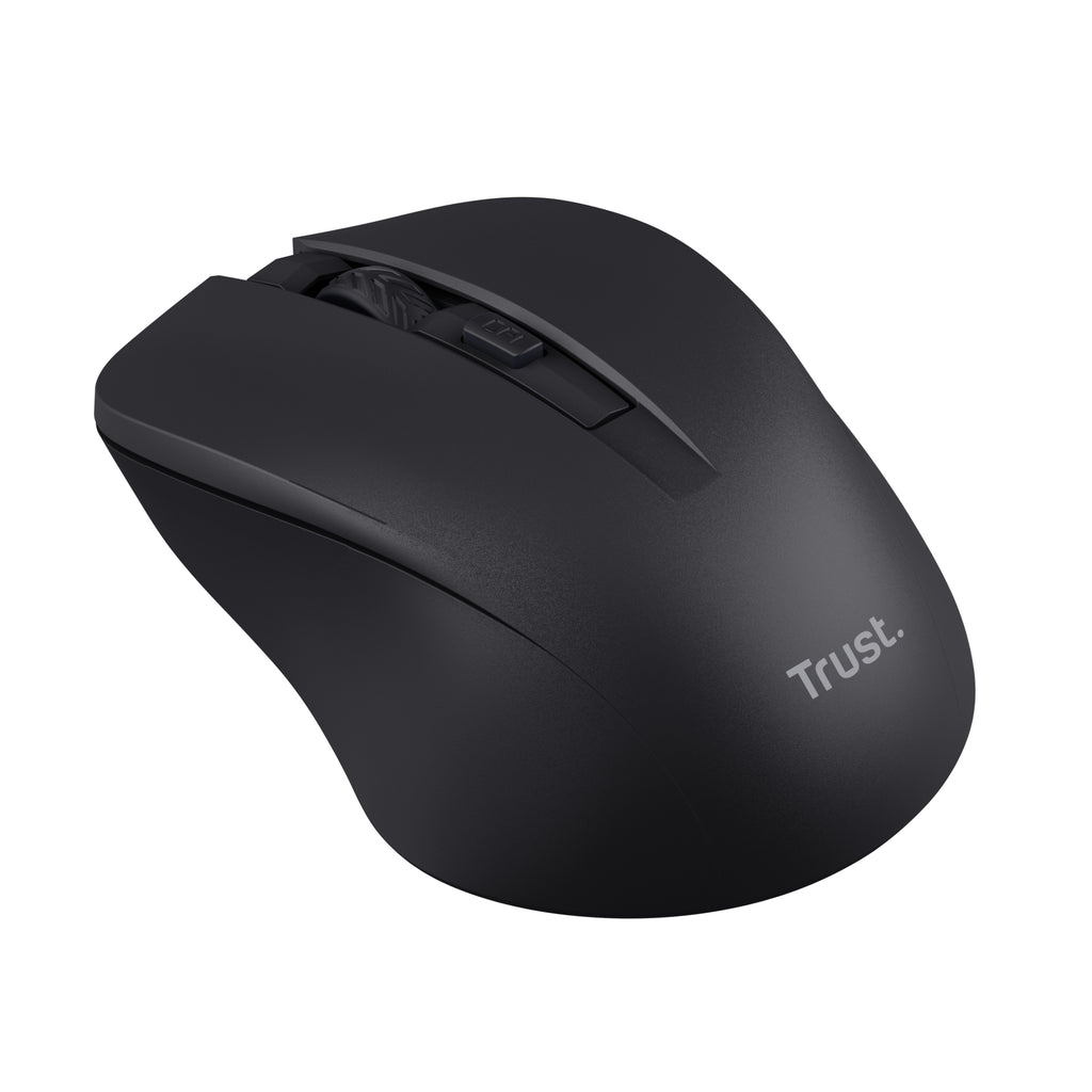 Trust Mydo ratón Oficina Ambidextro RF inalámbrico Óptico 1800 DPI (25084)