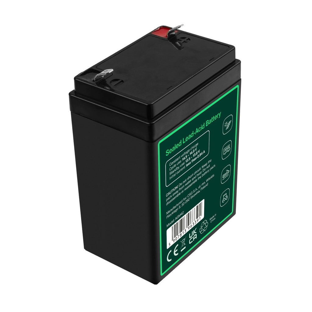 Green Cell AGM Battery 12V 2.8Ah - Battery - Baby (C) (5)