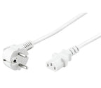 Microconnect PE010450W cable de transmisión Blanco 5 m Enchufe tipo E+F C13 acoplador (2)